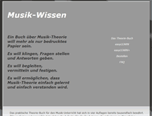 Tablet Screenshot of musik-theorie.ch
